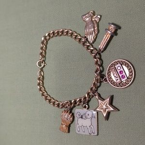 Vintage charm bracelet